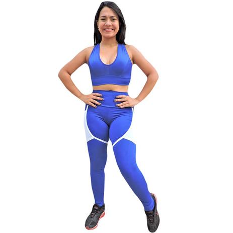 Calça Legging Fitness Suplex Lisa com Faixa Branca Cor Vermelha ou Azul - DM730 - Estilo sedutor Menor preço em Calça Legging Fitness Suplex Lisa com Faixa Branca Cor Vermelha ou Azul - DM730 - Estilo sedutor