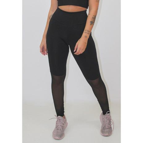 Calça Legging Fitness Transparência Feminino Preto GR Esporte - Calça  Legging - Magazine Luiza