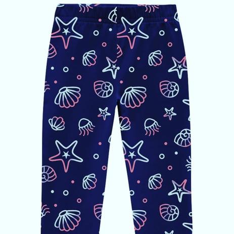 bermuda legging infantil