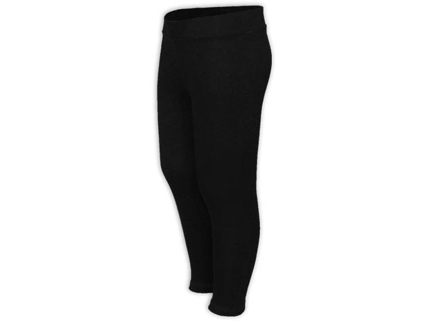 Calça Legging Infantil com Glitter Preta