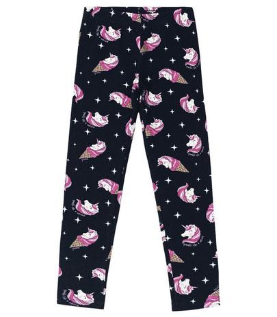 Calça legging infantil unicórnio rovitex kids - azul marinho - tam 6 anos - Calça  Infantil - Magazine Luiza