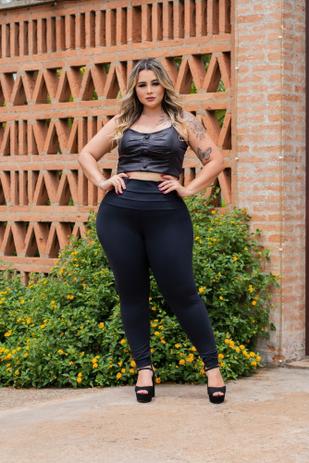 Calça legging lippo na cor preta .Tamanho G/GG - Grazi Spadin - Calça  Legging - Magazine Luiza