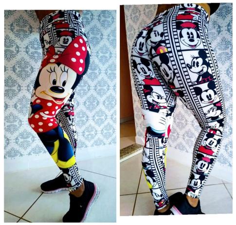 calça legging minnie