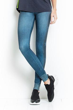 calça fake jeans