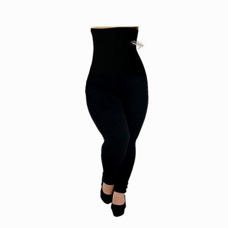 legging preta cós alto