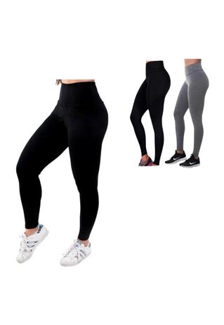 Calça Legging Suplex Peluciada/Flanelada Cós Alto Não é Transparente -  BasicoChic - Calça Legging - Magazine Luiza