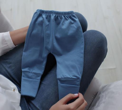 Calça Mijão (Culote) Prematuro Malha Vira Pé Reversível Liso Azul Bebê - Mais que baby Menor preço em Calça Mijão (Culote) Prematuro Malha Vira Pé Reversível Liso Azul Bebê - Mais que baby