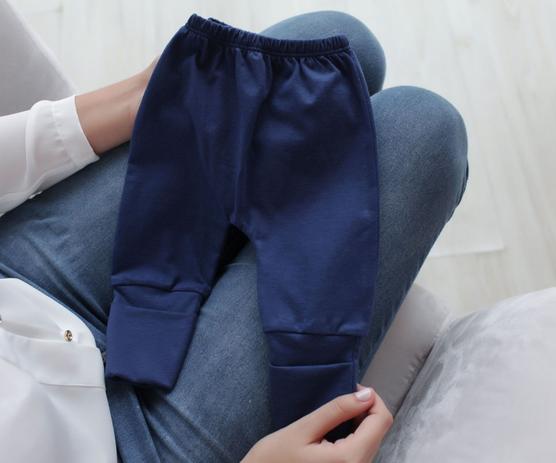 Calça Mijão (Culote) Prematuro Malha Vira Pé Reversível Liso Marinho - Mais que baby Menor preço em Calça Mijão (Culote) Prematuro Malha Vira Pé Reversível Liso Marinho - Mais que baby