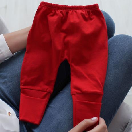 Calça Mijão (Culote) Prematuro Malha Vira Pé Reversível Liso Vermelha - Mais que baby Menor preço em Calça Mijão (Culote) Prematuro Malha Vira Pé Reversível Liso Vermelha - Mais que baby