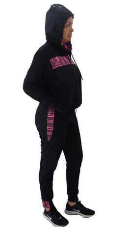 conjunto moletom feminino plus size nike