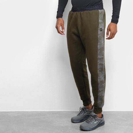 Calça Moletom Fila Sports Camo Masculina Menor preço em Calça Moletom Fila Sports Camo Masculina