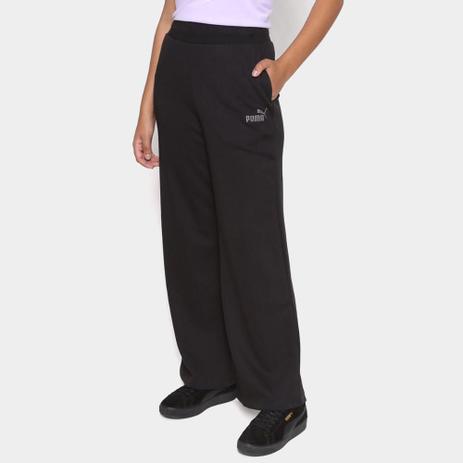 Calça Moletom Puma Essentials Wide Feminina - Calça Esportiva - Magazine  Luiza