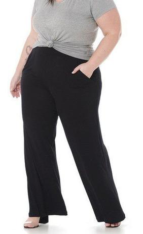 Calca Pantalona de viscolycra 102564 - Mulher Única - Calça Plus Size  Feminina - Magazine Luiza