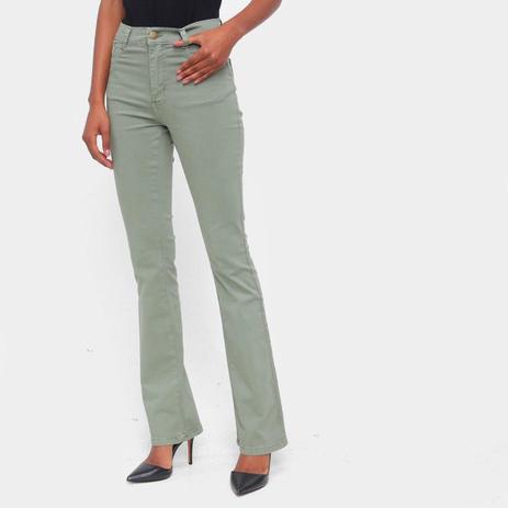 calça em sarja feminina