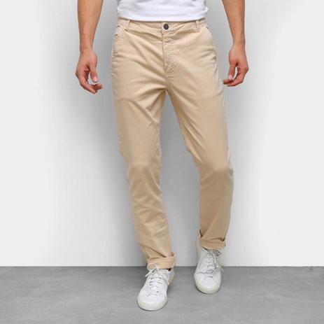 calça sarja chino masculina