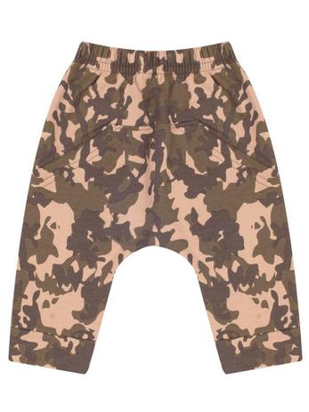 Calça Saruel Molekada Bebê Camuflada Militar Menor preço em Calça Saruel Molekada Bebê Camuflada Militar