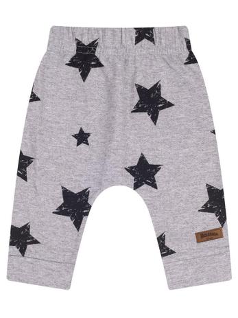 Calça Saruel Molekada Moletom Menino Estrelas Cinza Menor preço em Calça Saruel Molekada Moletom Menino Estrelas Cinza