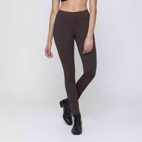 Calça Selene Montaria - Marrom - Calça Feminina - Magazine Luiza