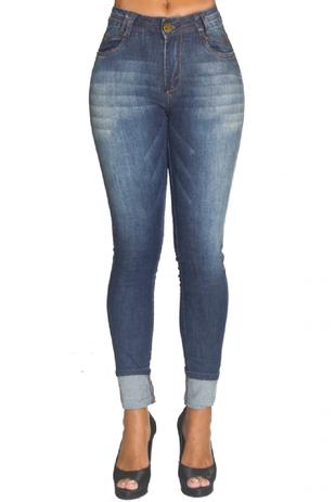 Calça skinny botões - Canal da mancha Menor preço em Calça skinny botões - Canal da mancha
