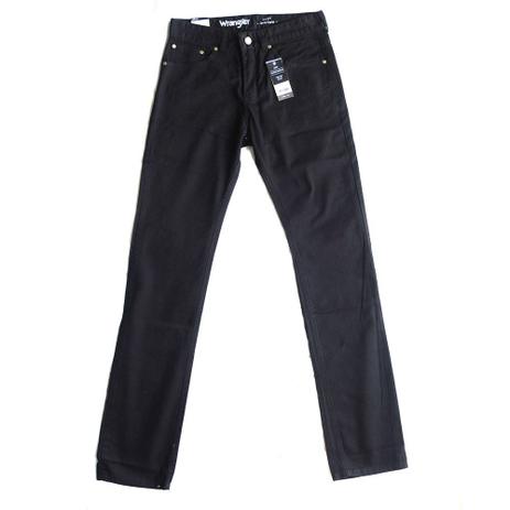 Calça Wrangler Cody Masculina Brim Sarja Tradicional Preto Algodão Menor preço em Calça Wrangler Cody Masculina Brim Sarja Tradicional Preto Algodão