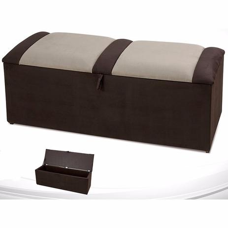 Calçadeira/Baú Estofado Barcelona 90cm - Js móveis é ruim? Calçadeira/Baú Estofado Barcelona 90cm - Js móveis é boa?