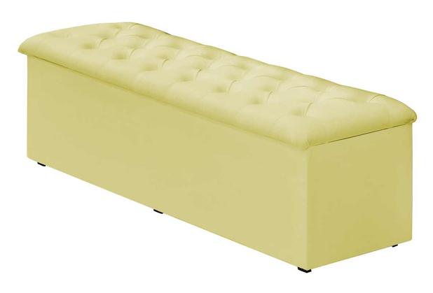 Calçadeira com Baú Lotus Simbal Helanca Areia 160 cm Menor preço em Calçadeira com Baú Lotus Simbal Helanca Areia 160 cm