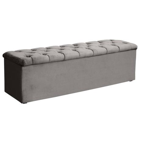 Calçadeira Lotus 140 Para Cama de Casal Veludo Cristal Camurça Simbal - Simbal estofados Menor preço em Calçadeira Lotus 140 Para Cama de Casal Veludo Cristal Camurça Simbal - Simbal estofados