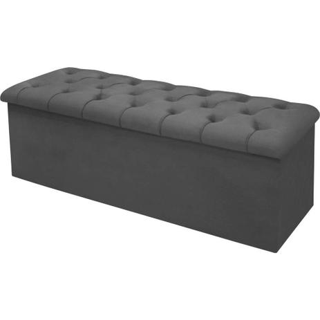 Calçadeira Lotus Suede Queen 1,60m - Cinza 0579 - Simbal Menor preço em Calçadeira Lotus Suede Queen 1,60m - Cinza 0579 - Simbal