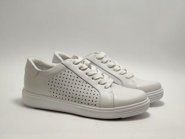 Calçado feminino tênis com cadarço couro marca Usaflex - Branco - Tênis  Feminino - Magazine Luiza