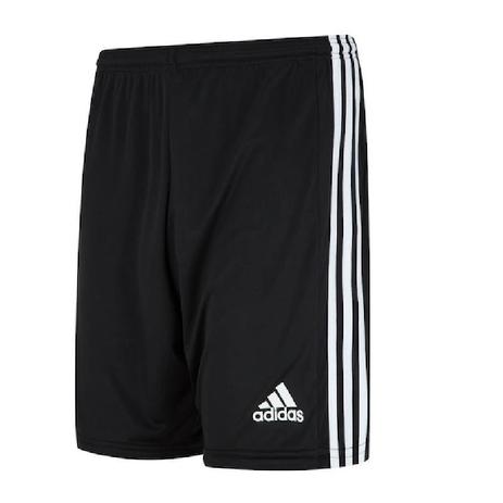 short adidas preto e branco