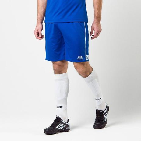 Calção Umbro Twr Bound Masculino - Azul/Branco Menor preço em Calção Umbro Twr Bound Masculino - Azul/Branco