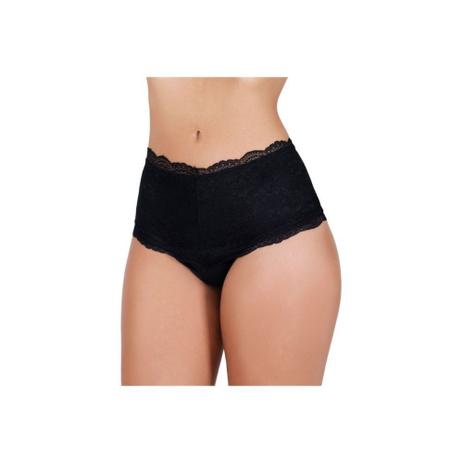 Kit 5 Calcinha Plus Size Cintura Alta Atacado Lado Renda Larga Nao Marca  Sexy Disfarca Culote Veste Ate 52 em Promoção | Ofertas na Americanas