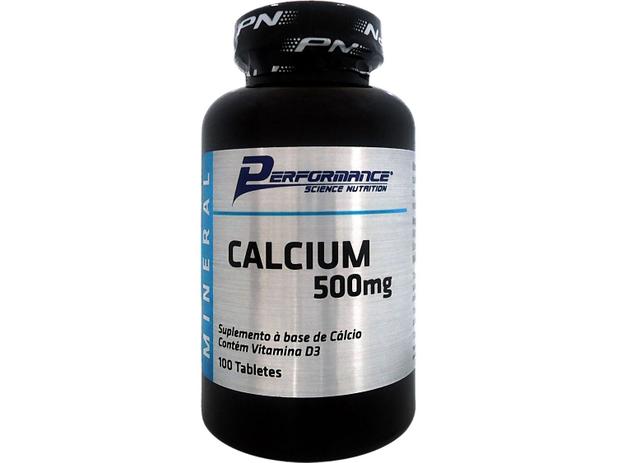 Calcium 500mg 100 Tabletes - Performance Nutrition