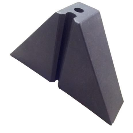 Calço para telha trapézio T 100 2 furos - Multicap calços Menor preço em Calço para telha trapézio T 100 2 furos - Multicap calços