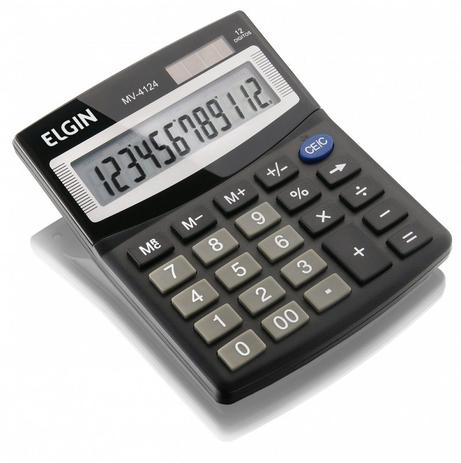 Calculadora 12 dígitos Preto Elgin MV4124 é ruim? Calculadora 12 dígitos Preto Elgin MV4124 é boa?