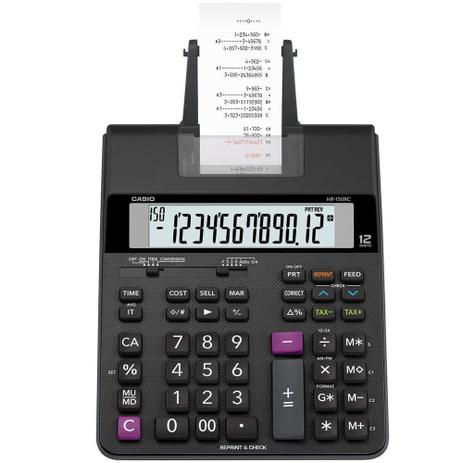 Calculadora c/ bobina - 2 cores de Impressão - 12 dígitos - HR-150RC - Casio Menor preço em Calculadora c/ bobina - 2 cores de Impressão - 12 dígitos - HR-150RC - Casio