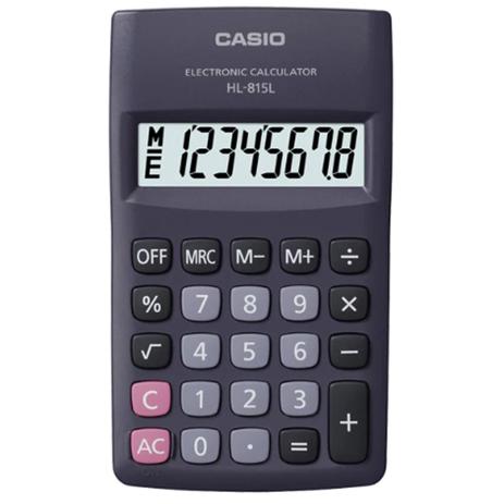 Calculadora Casio de Bolso HL-815L-BK - Preta é ruim? Calculadora Casio de Bolso HL-815L-BK - Preta é boa?