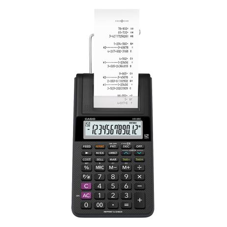 Calculadora Casio Mod Hr-8rc Casio Menor preço em Calculadora Casio Mod Hr-8rc Casio