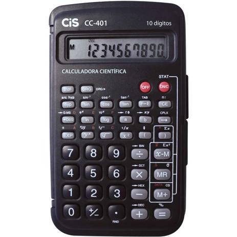Calculadora Cientifica 10 Digitos MOD.C-401 C/CAPA - Sertic Menor preço em Calculadora Cientifica 10 Digitos MOD.C-401 C/CAPA - Sertic