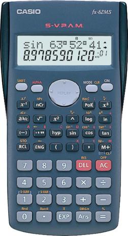Calculadora científica 12 dígitos fx-82ms-ms-sc4 dt cinza, 240 funções display grande - Casio Menor preço em Calculadora científica 12 dígitos fx-82ms-ms-sc4 dt cinza, 240 funções display grande - Casio