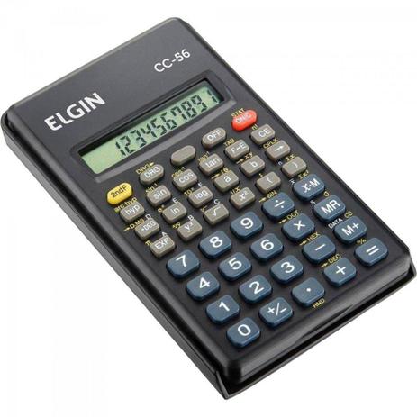 Calculadora Científica 56 Funções Cc56 Preto Elgin Menor preço em Calculadora Científica 56 Funções Cc56 Preto Elgin