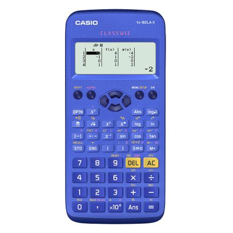 Calculadora Científica Casio Azul, com 274 funções - FX-82LAX-BU Menor preço em Calculadora Científica Casio Azul, com 274 funções - FX-82LAX-BU