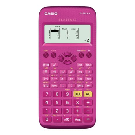Calculadora Científica Casio FX-82LAX-PK 274 Funções Rosa Menor preço em Calculadora Científica Casio FX-82LAX-PK 274 Funções Rosa