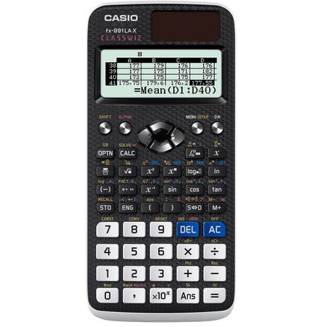 Calculadora Científica Casio fx-991LA X ClassWiz com 552 Funções - Preta Menor preço em Calculadora Científica Casio fx-991LA X ClassWiz com 552 Funções - Preta
