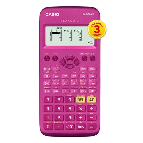 Calculadora Cientifica Casio Mod.Fx-82lax-Pk Casio Menor preço em Calculadora Cientifica Casio Mod.Fx-82lax-Pk Casio