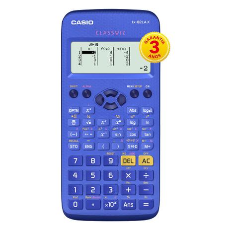 Calculadora Científica Classwiz Fx-82Lax C/274 Funções - Casio Menor preço em Calculadora Científica Classwiz Fx-82Lax C/274 Funções - Casio