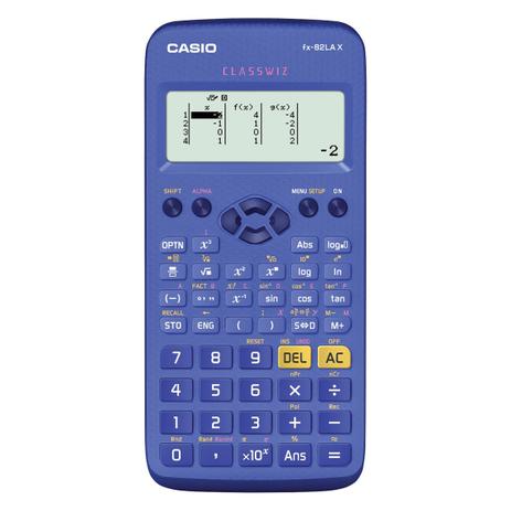 Calculadora científica com 274 funções fx-82lax-bu azul - Casio Menor preço em Calculadora científica com 274 funções fx-82lax-bu azul - Casio