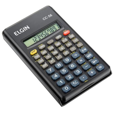 Calculadora Científica Elgin CC56 10 Dígitos 56 Funções Menor preço em Calculadora Científica Elgin CC56 10 Dígitos 56 Funções