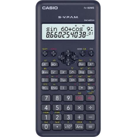 Calculadora Digital Científica Casio Fx 82ms Preta Calculadora Cientifica Fx 82ms Un Casio Calculadora Cientifica Magazine Luiza