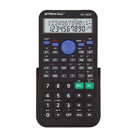 Calculadora Científica Procalc SC82P Menor preço em Calculadora Científica Procalc SC82P